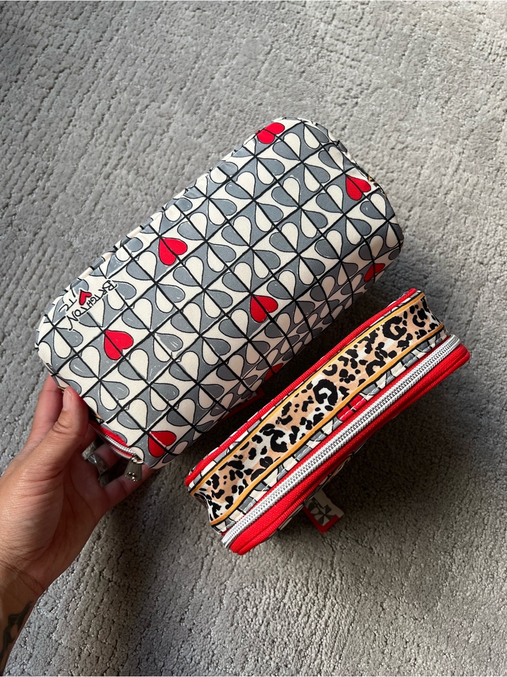 Brighton Wild Love Cosmetic Bag and Jewelry Case Set (2 Pieces) - Picture 5 of 11